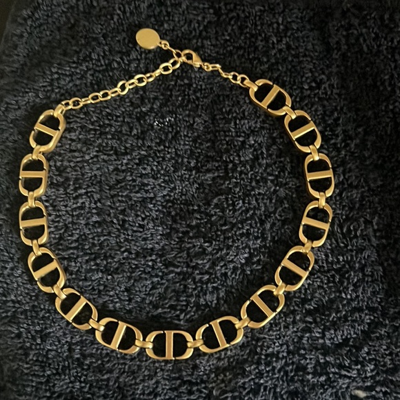 Dior gold, vintage necklace/choker. - Picture 3 of 6